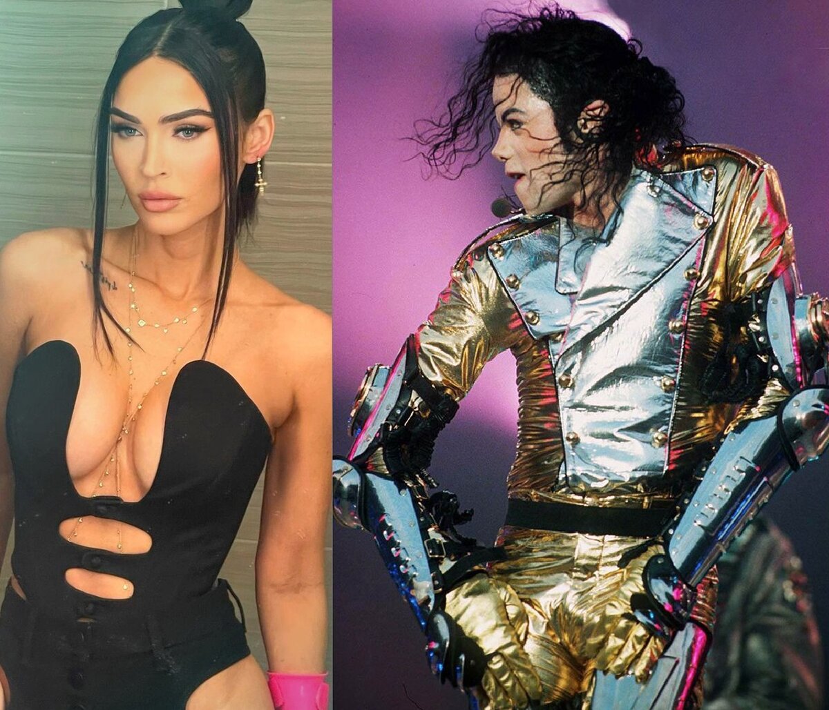 Меган Фокс (соцсети), Майкл Джексон (архив, фото со сцены)