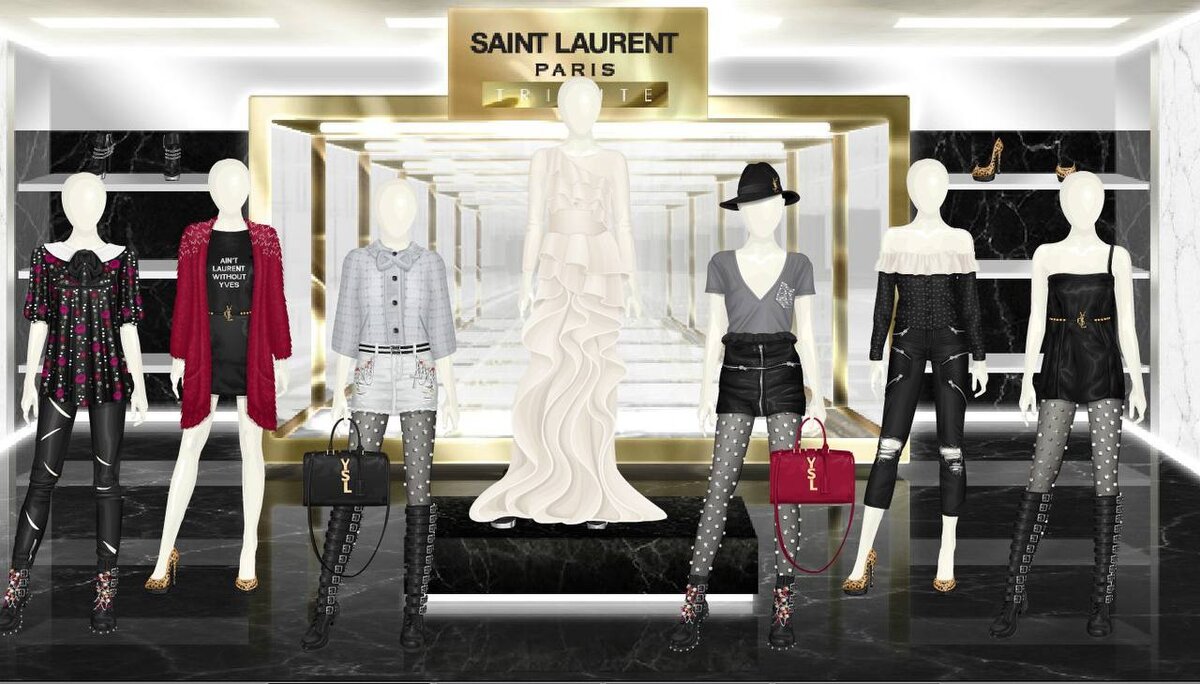 Пост #1  Yves Saint Laurent (YSL) - модное воплощение стиля и элегантности, основанное Ивом Сен-Лораном в 1961 году.