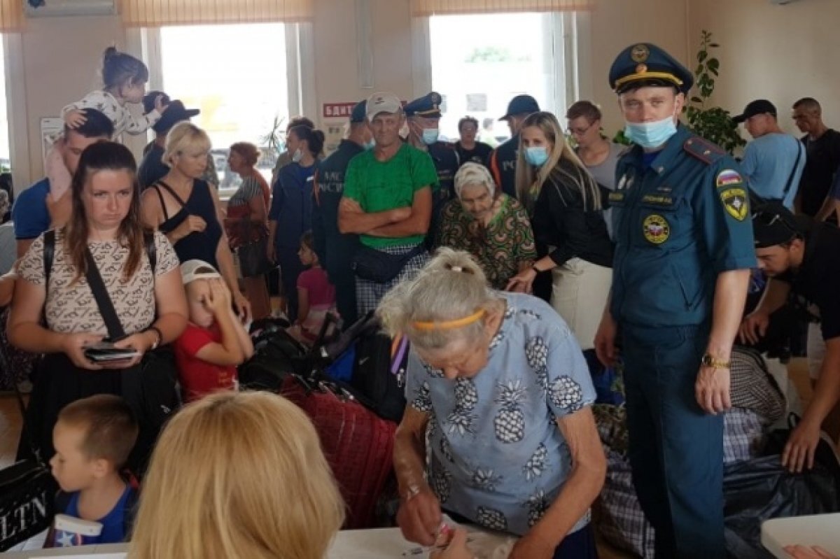    Край продолжает принимать беженцев.
