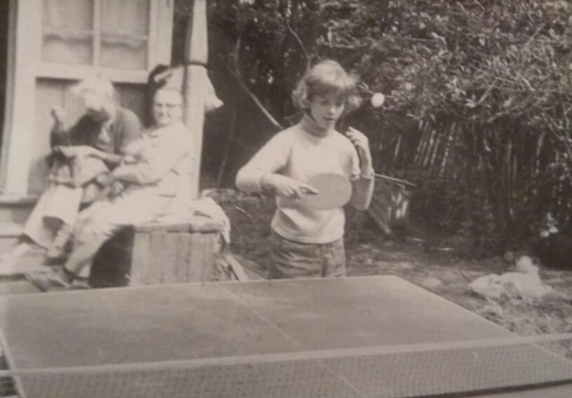 На каникулах у бабушки.