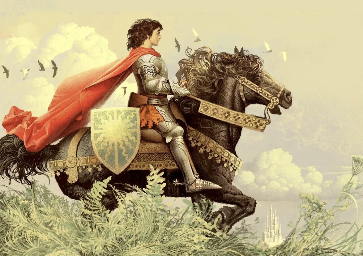 Иллюстрация Владимира Ненова к сказке «Руслан и Людмила». Изображение из свободных источников  