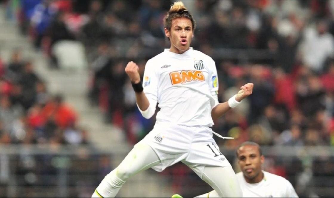    Неймар в юности:YouTube / Football Star