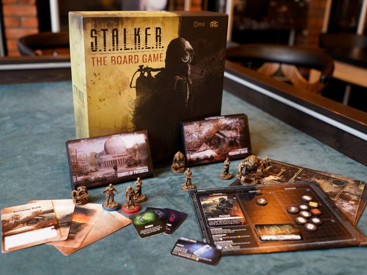    Настольную игру по S.T.A.L.K.E.R. профинансировали за 3 минуты