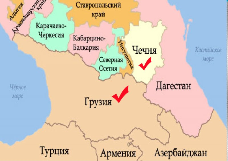 Сколько грузин в россии. Грузия и Чечня. Дагестан и Чечня на карте. Грузия и Чечня на карте. Граница Чечни и Грузии.