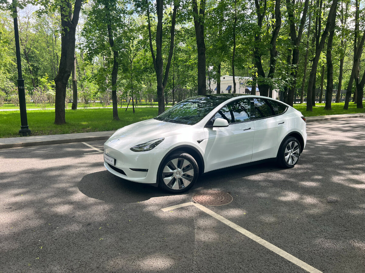 Tesla Model Y Long Range, 2023 года.