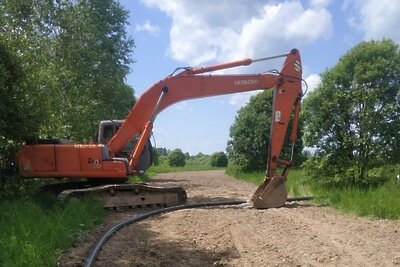    Строительство сетей водоснабжения в Егорьевске © Пресс-служба Министерства жилищно-коммунального хозяйства Московской области