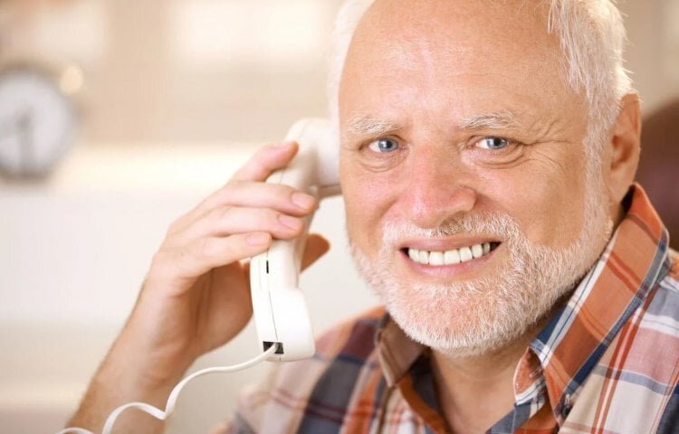    Ваше лицо, когда снова сбрасывается звонок