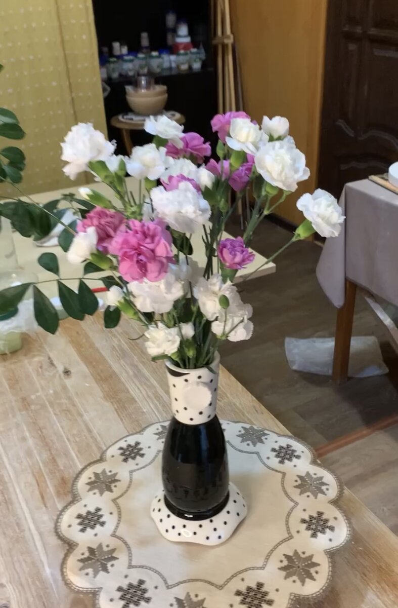 Ваза с цветами