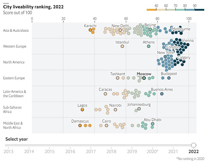 Скриншот сайта economist.com