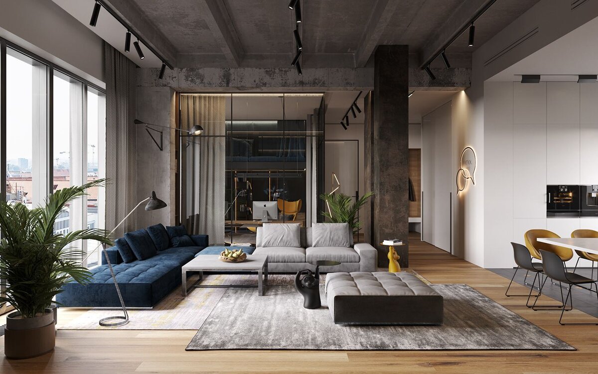 Дизайн интерьера в стиле LOFT