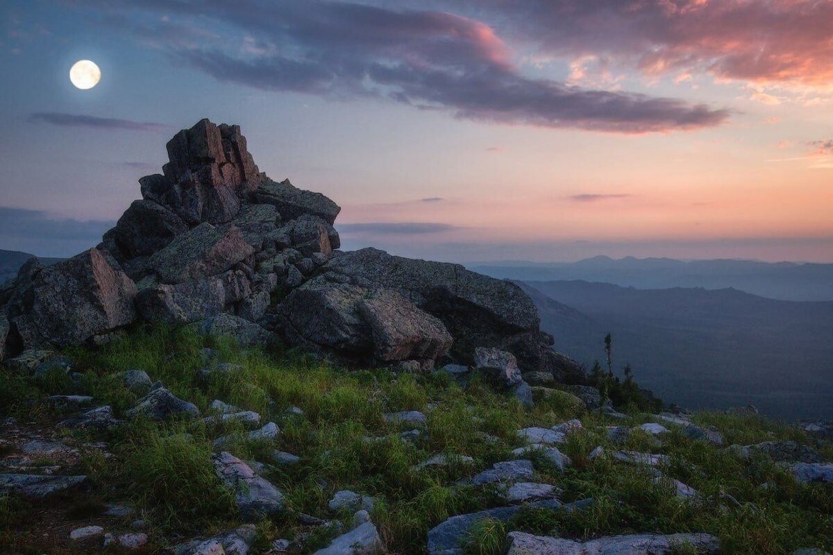 Картина гора Иремель