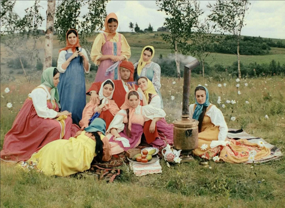 Кадр из кинофильма "Белое солнце пустыни"