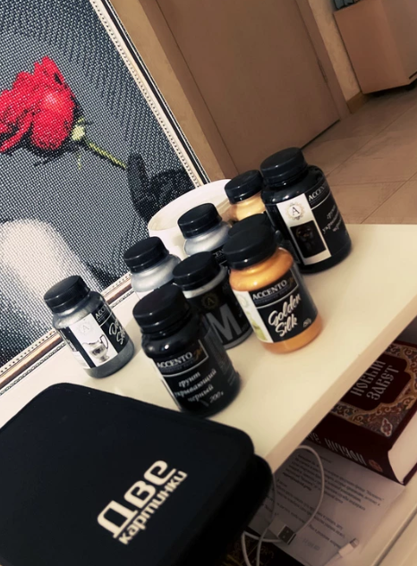 Краска акриловая Accento art