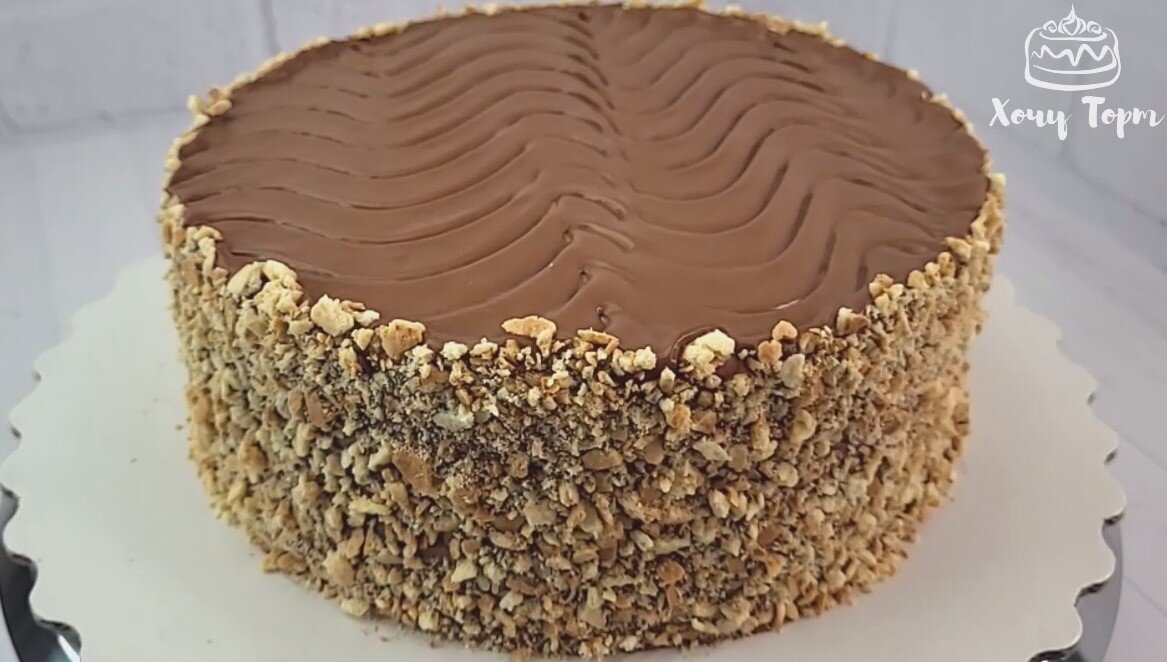 Шоколадный торт с черникой – кулинарный рецепт
