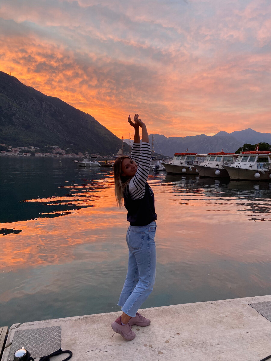 Закат в Которе