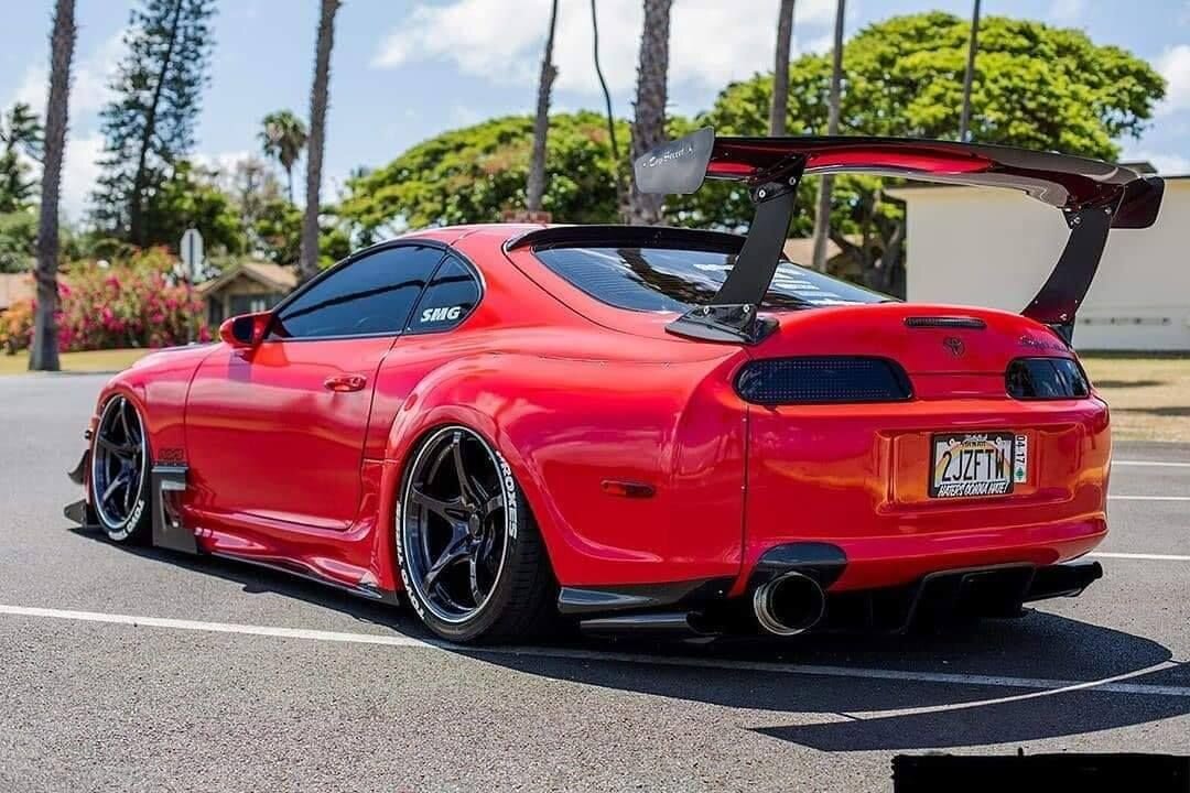 Toyota Supra Red