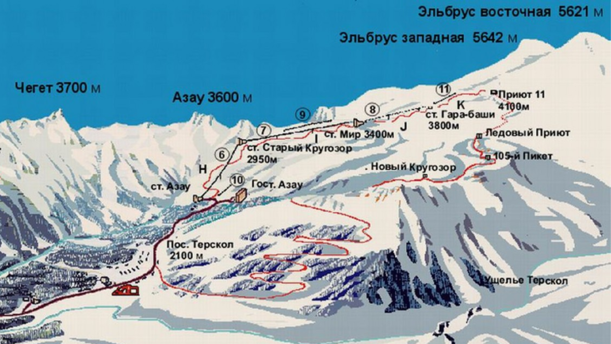поляна азау горнолыжный курорт трассы. азау высота над уровнем моря. терскол эльбрус высота. эльбрус азау схема трасс. азау высота над уровнем моря.