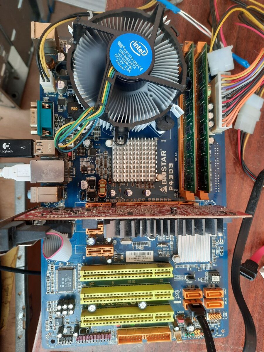 Материнская плата Biostar P43D3