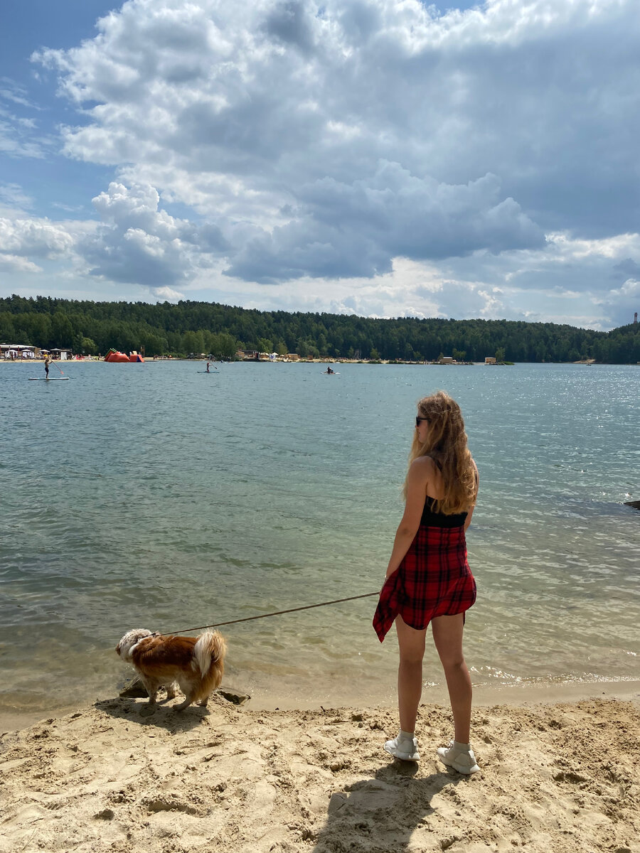 📍Лыткаринский (Волкушинский) карьер 🌊⛱️ Голубая вода, песочный пляж около  Москвы | travel_ok | Дзен