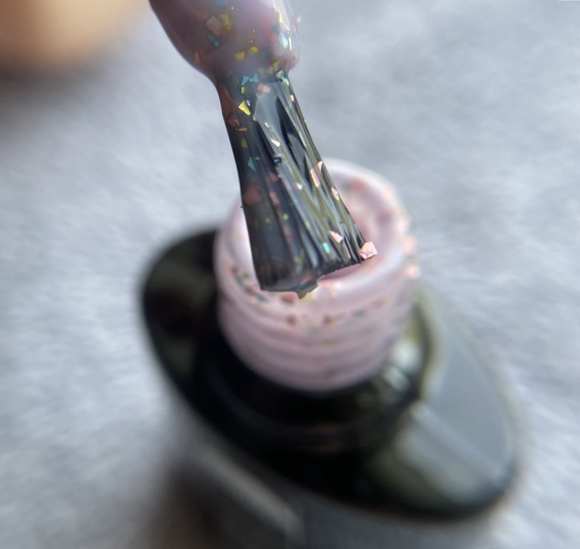 Камуфлирующая каучуковая база для ногтей Lunaline отзыв