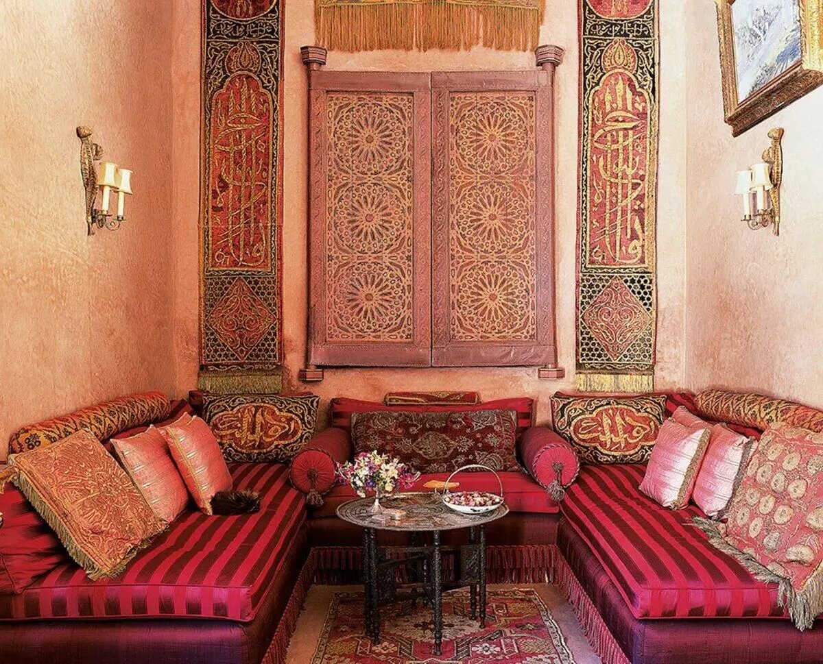 Топчан в марокканском стиле