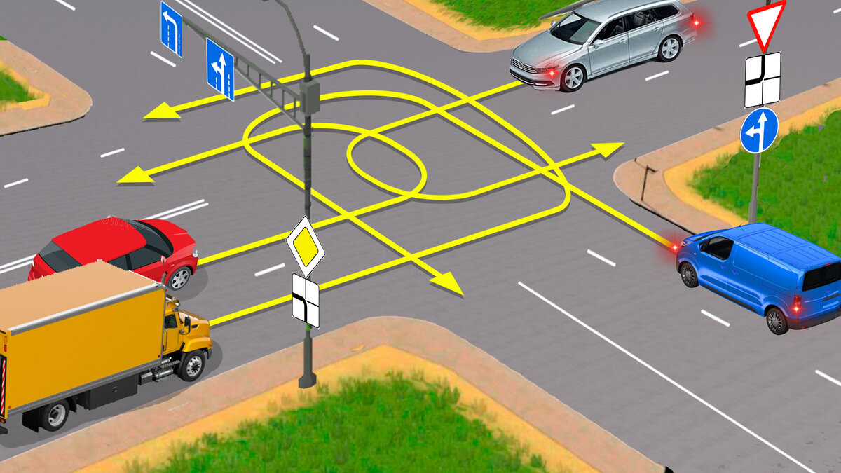 Задача и иллюстрация подготовленная командой Клуб Дорог.