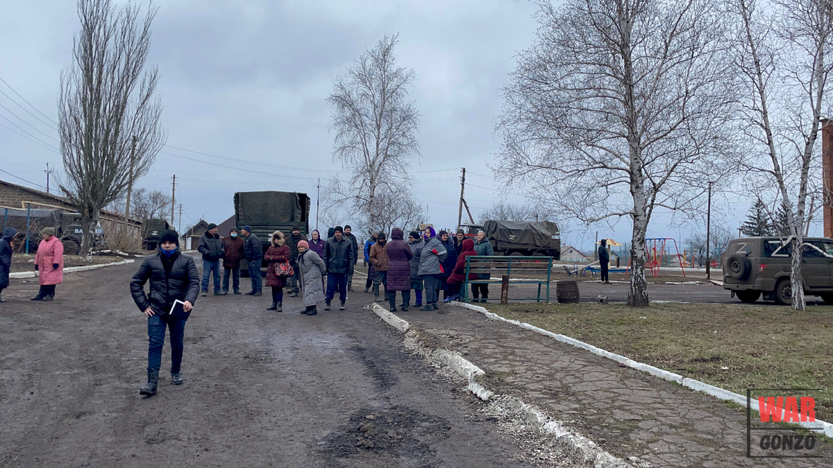 Март 2022 г. Беженцы в Бугасе