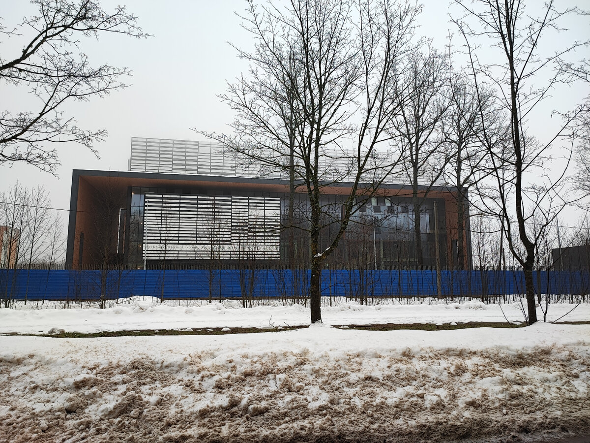 ГАРФ. Строительство Государственного архива РФ, январь 2023 года.