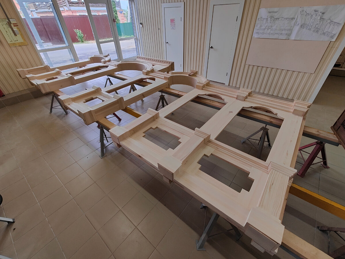 Иконостас  для храма в Московской области. Мастерская "Палехский Иконостас"