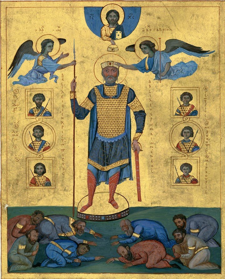 Василий Второй. Источник: Василий II Болгаробойца — Википедия, https://ru.m.wikipedia.org/wiki/Василий_II_Болгаробойца