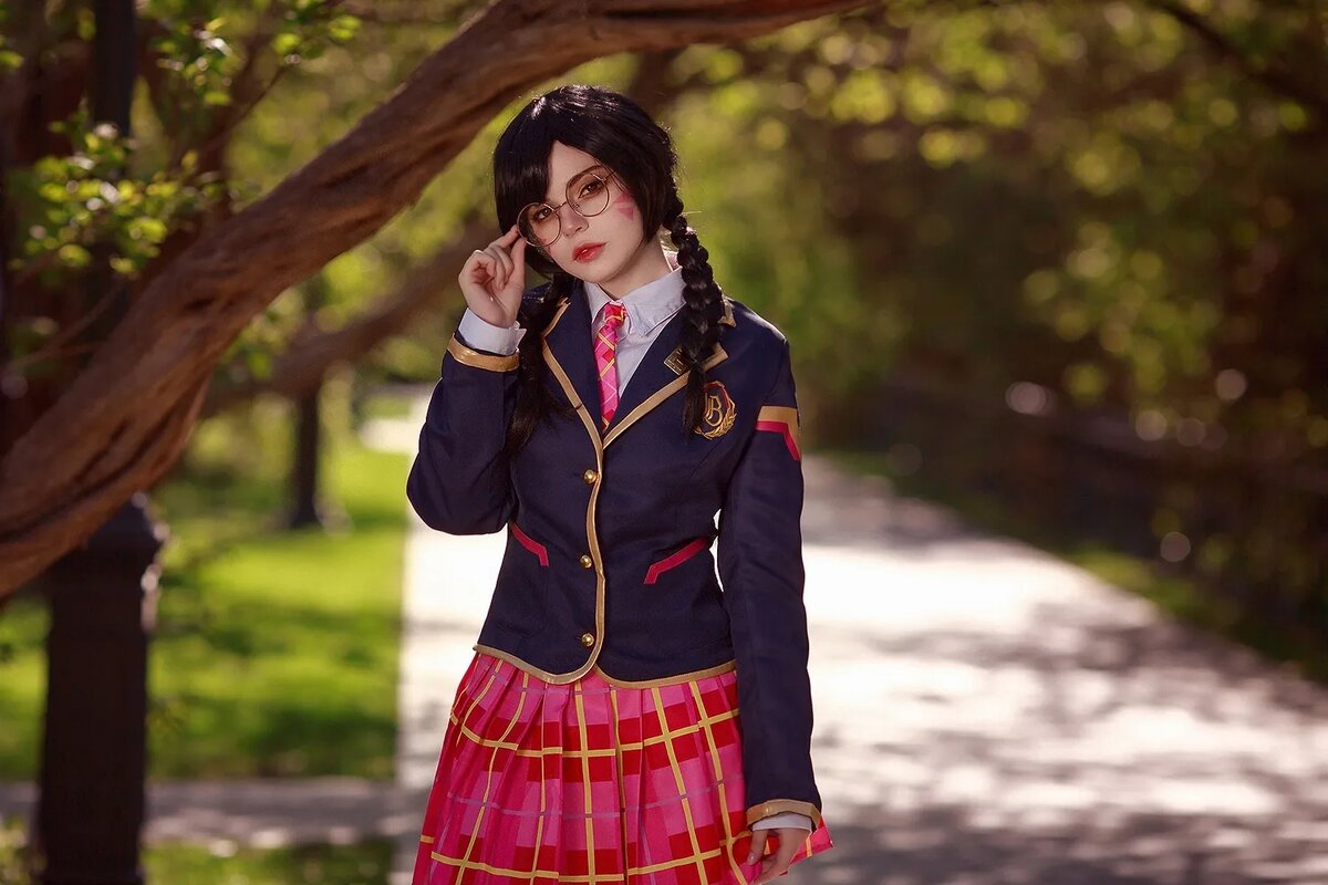 Косплей на D.Va из Overwatch. Косплеер: Ирина Штольц. Фотограф: Milligan Photo. Источник: социальные сети модели   📷