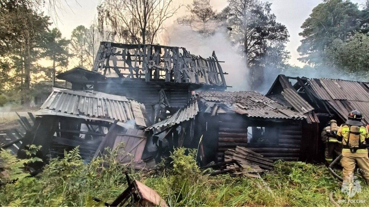 Обгоревшего мужчину нашли огнеборцы на пожаре в Камбарке | udm-info.ru |  Дзен