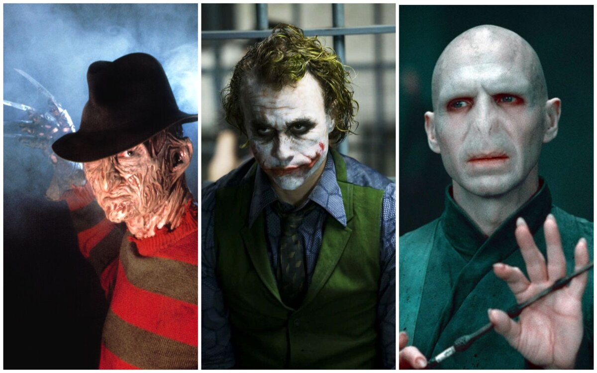 Фредди Крюгер / Джокер / Волан-де-Морт