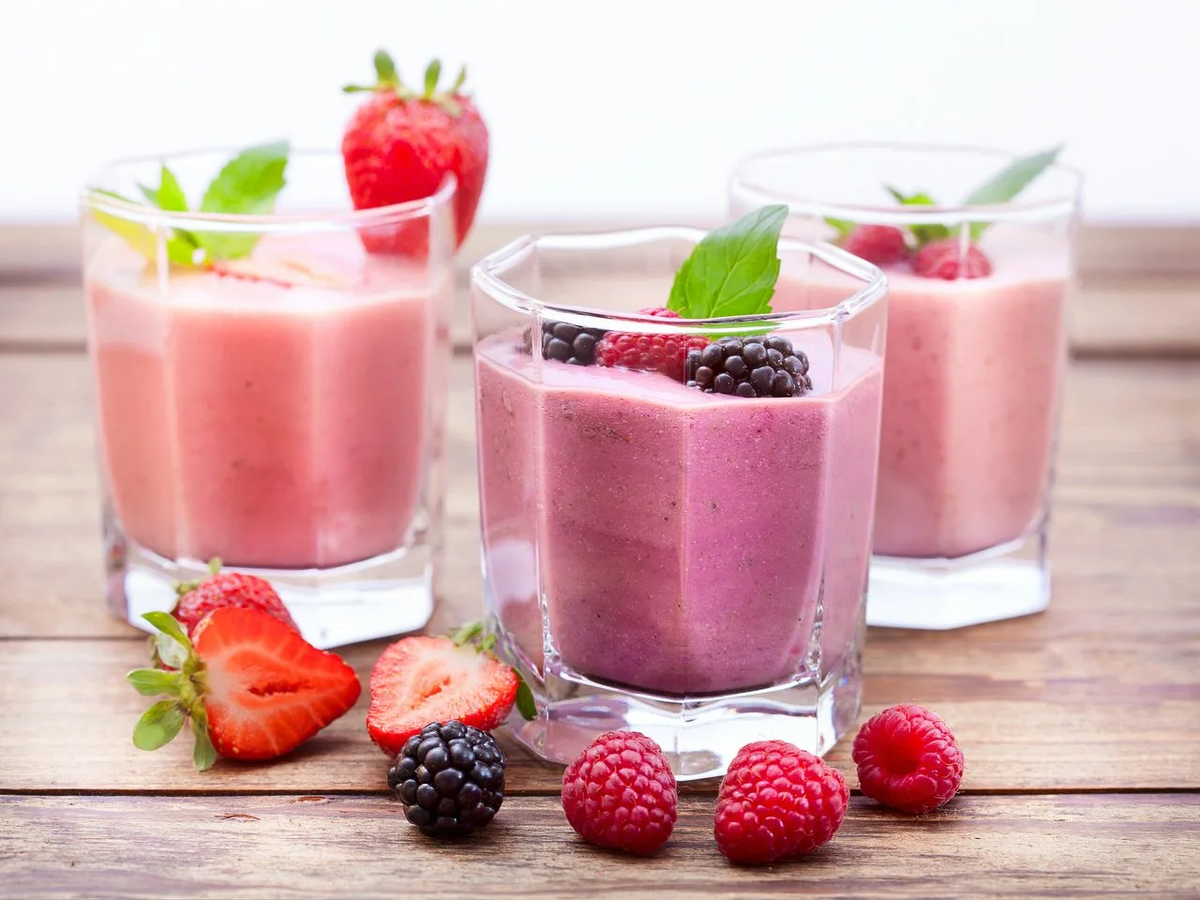 Ягодный коктейль