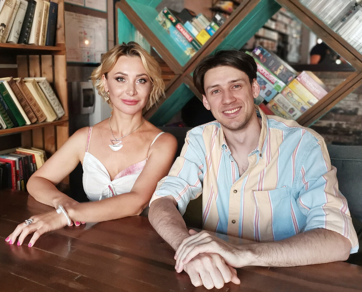 Виталий Иванов и театральный блогер Софья Полунина