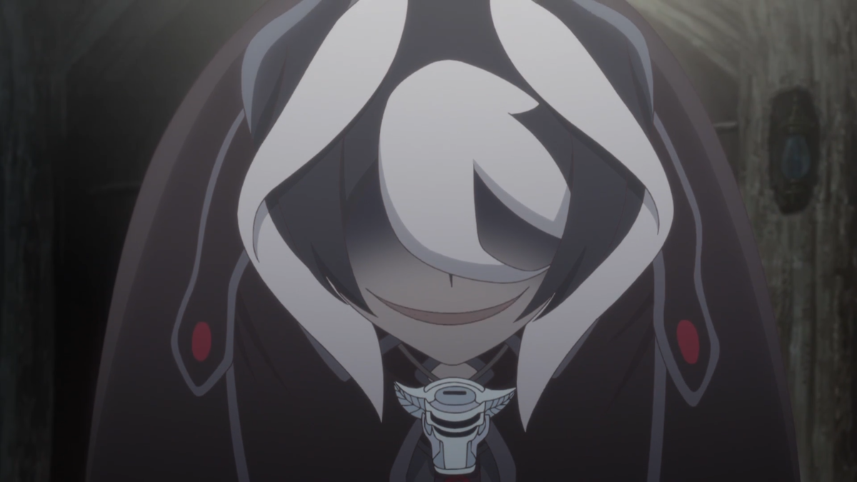 Кадр из аниме "Созданный в Бездне", 1 сезон, 7 серия