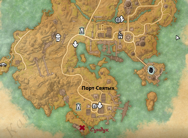 Найдем сундук здесь