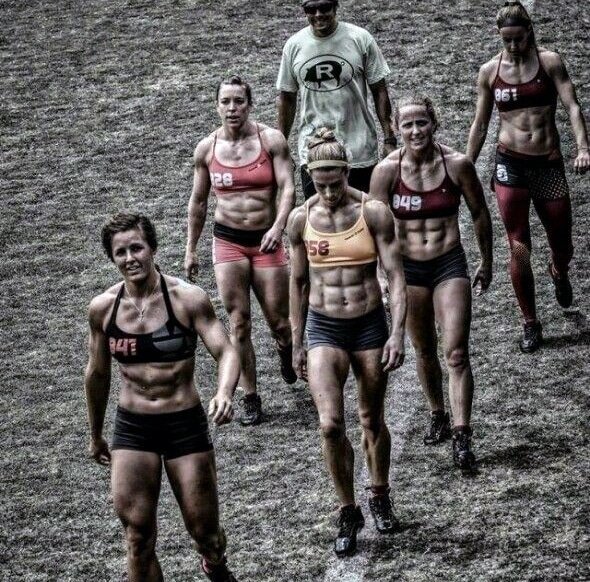 Женщины в кроссфите