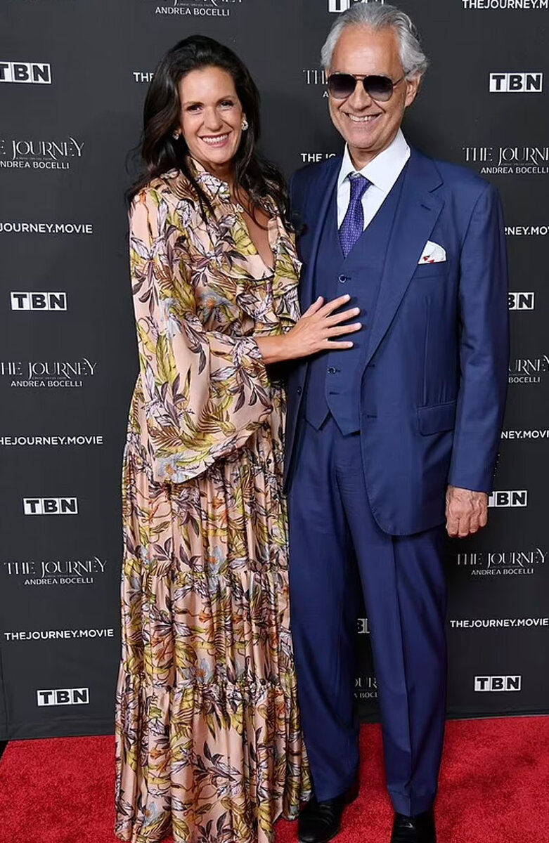    Вероника Берти и Андреа Бочелли побывали на премьере фильма в Нью-ЙоркеСоцсети