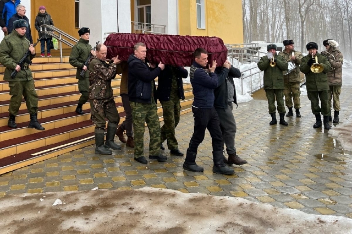    В Пермском крае простились с героически погибшим на СВО военнослужащим