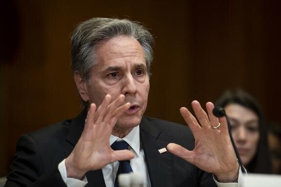    Госсекретарь США Энтони Блинкен. Фото: Rod Lamkey - CNP/globallook.com