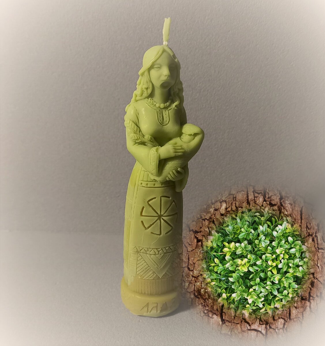 Восковая свеча - Богиня Лада