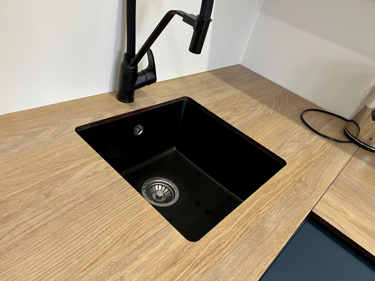 Интегрированная мойка без выступающих краев