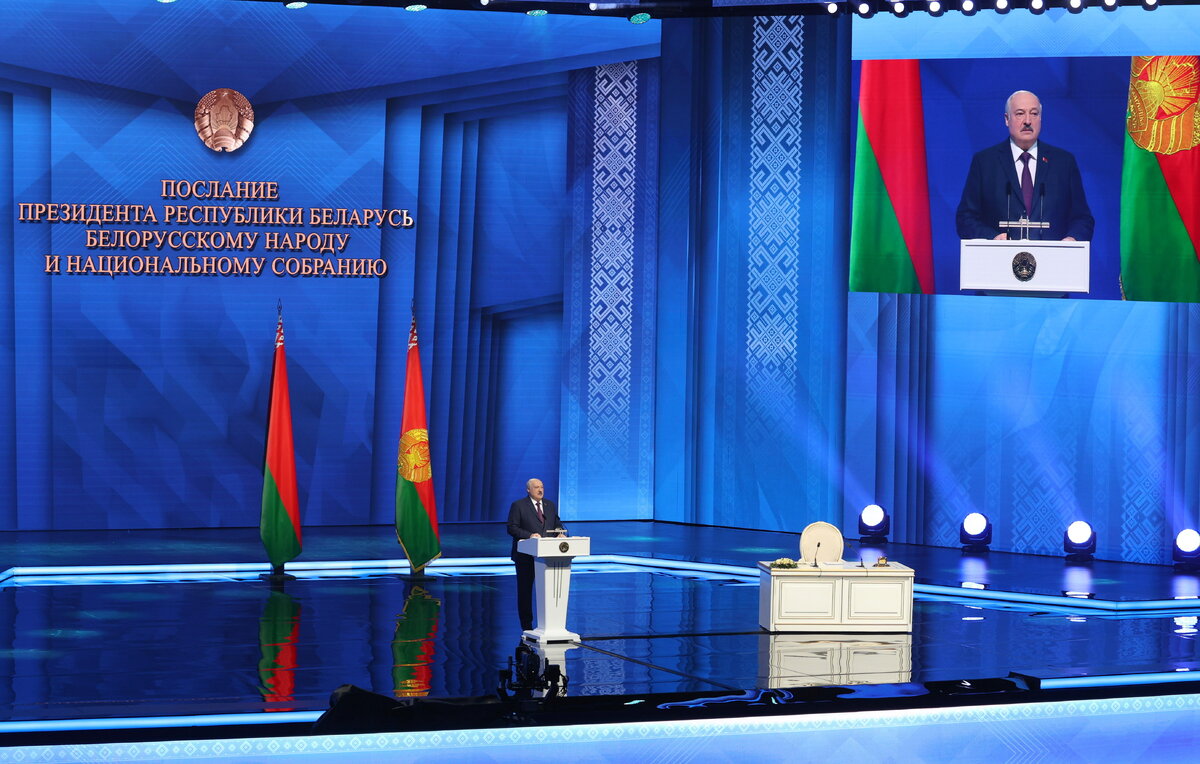    Президент Белоруссии Александр Лукашенко   Максим Гучек/БелТА/ТАСС