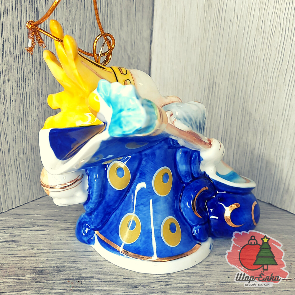 Ёлочная игрушка "Царь 3/9 царства" (Лефортовский фарфор)