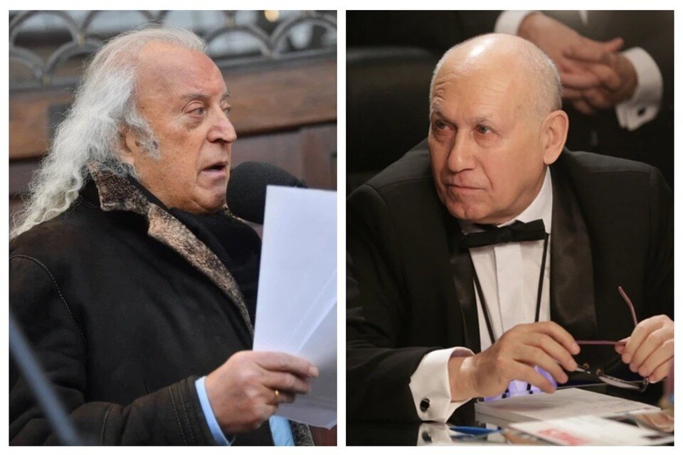     Поэт Илья Резник и композитор Эдуард Ханок. Фото: Владимир ВЕЛЕНГУРИН и Павел МАРТИНЧИК