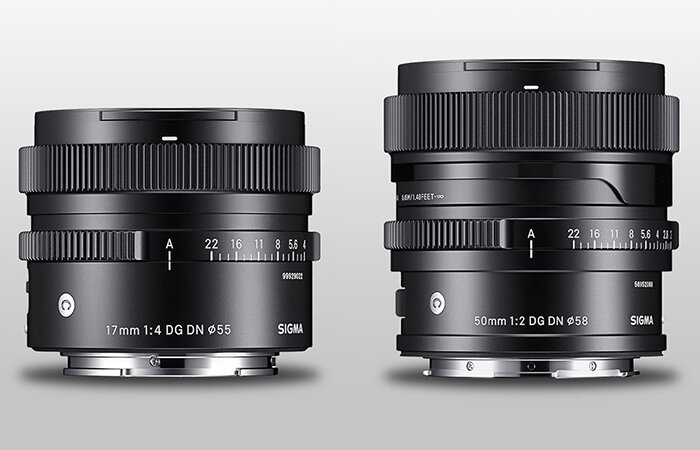 Объективы 17mm F/4 DG DN и 50 мм F/2 DG DN