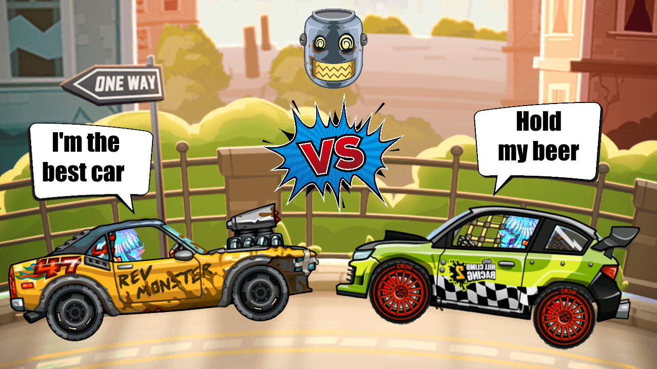 Hill Climb Racing 2 - 🤔 Muscle Car VS Rally 🤔 (Which Is Best