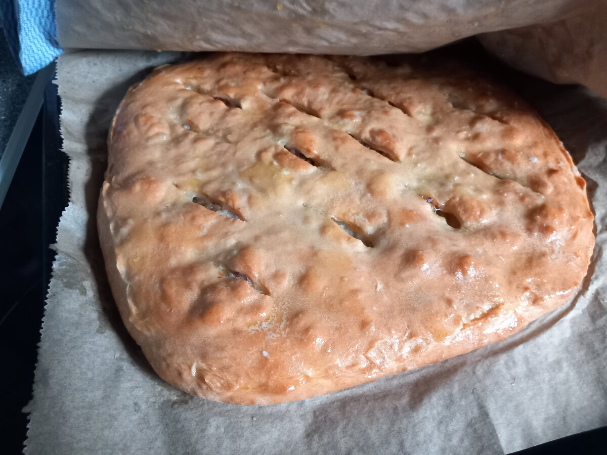 😋 пирог с мясом и картошкой 