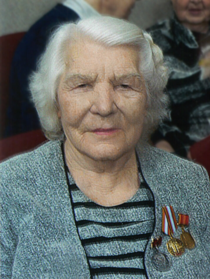 Валентина Семёновна на празднике в Доме-интернате ветеранов войны и труда №2